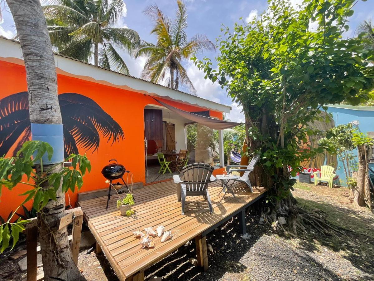 Villa Bungalows Les Vagues Abondes à Sainte-Anne  Extérieur photo