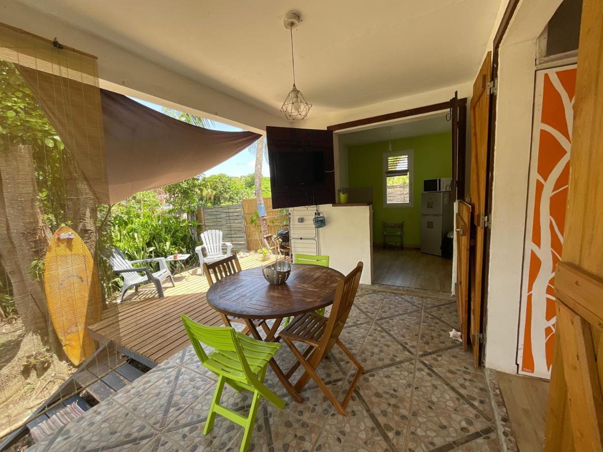 Villa Bungalows Les Vagues Abondes à Sainte-Anne  Extérieur photo