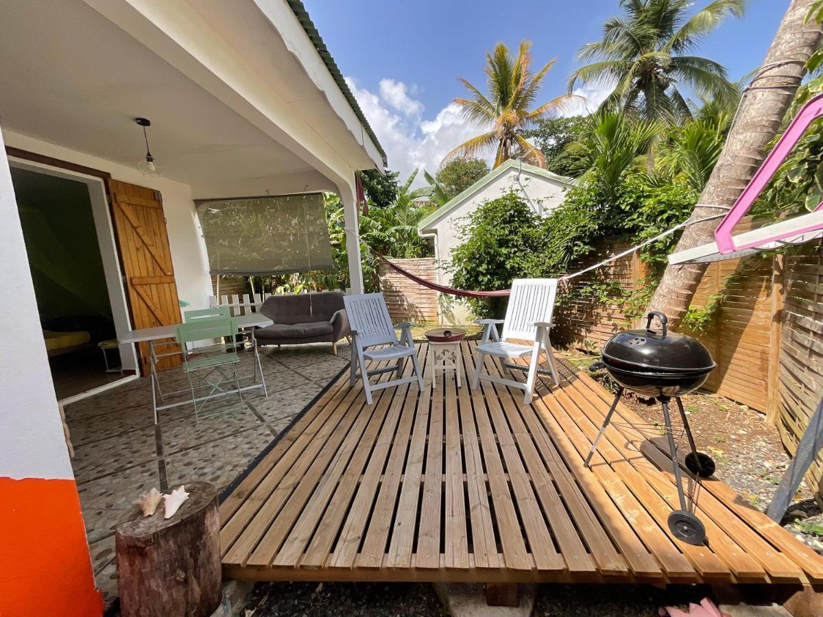 Villa Bungalows Les Vagues Abondes à Sainte-Anne  Extérieur photo